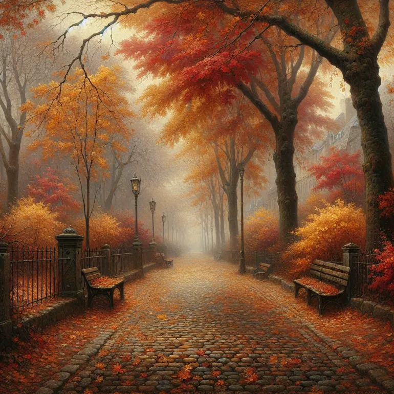 Осень в картинах художников: Вдохновение и мастерство