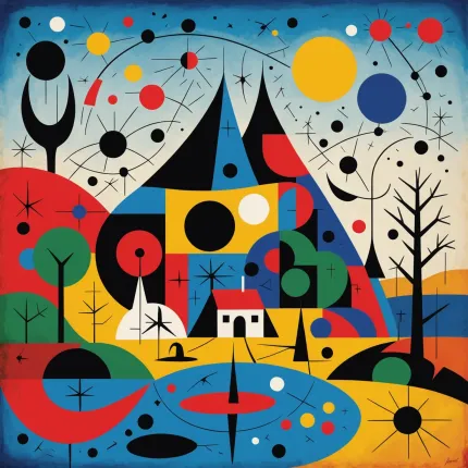 Жоан Миро: Работы, которые вдохновляют и раскрывают энтузиазм