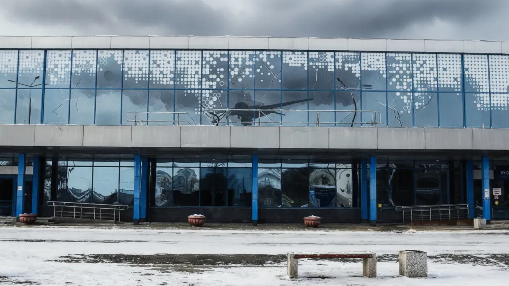 Омский аэропорт закрыт. Небо над регионом замерло